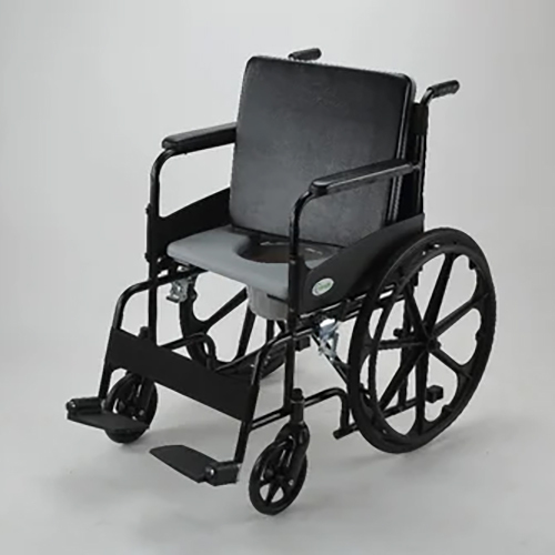 Folding Commode Wheelchair