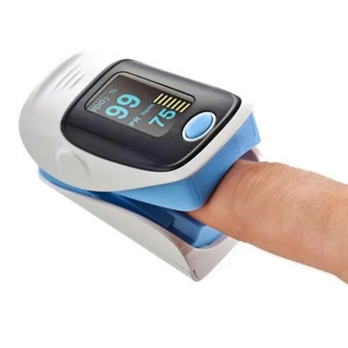 Fingertip Pulse Oximeter - Material: Plastic