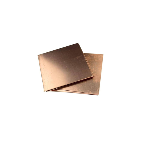 Copper Earthing Plate - Color: Silver