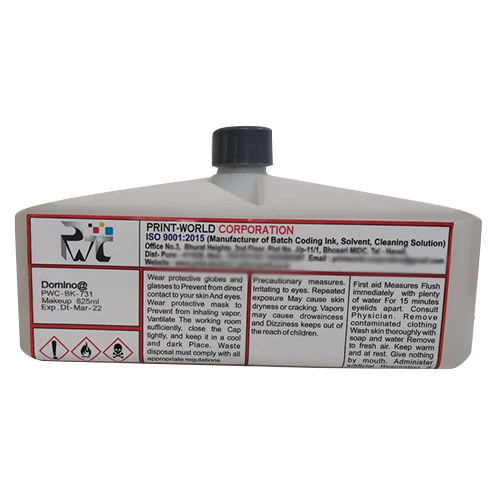 Domino 825 ML Printer Makeup Inkjet Ink