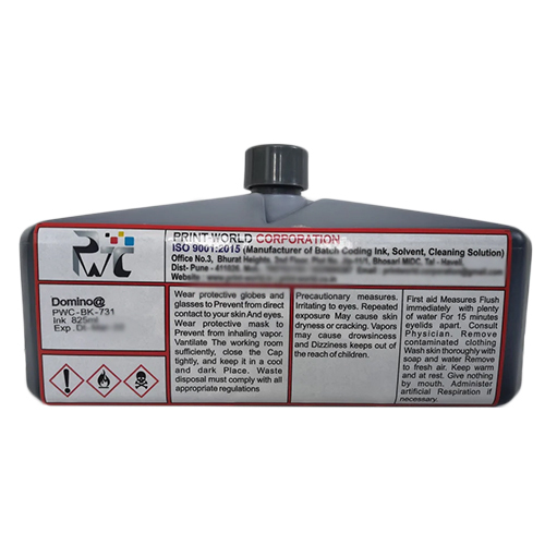 825 Ml Printer Ink For A Series Module - Color: Black