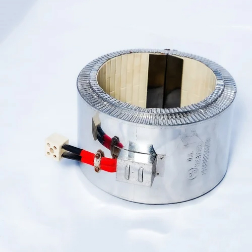 Ceramic Double Insulator Heater - 110 Volt, Zinc Material | Portable Installation, Electric Power Source, 1-Year Warranty