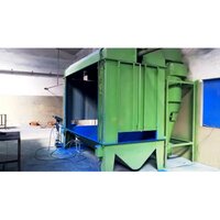 Powder Coating Booth - Industrial-grade, Portable, Green | Durable Design, 220-440 Volt, Painted Surface, Warranty Included