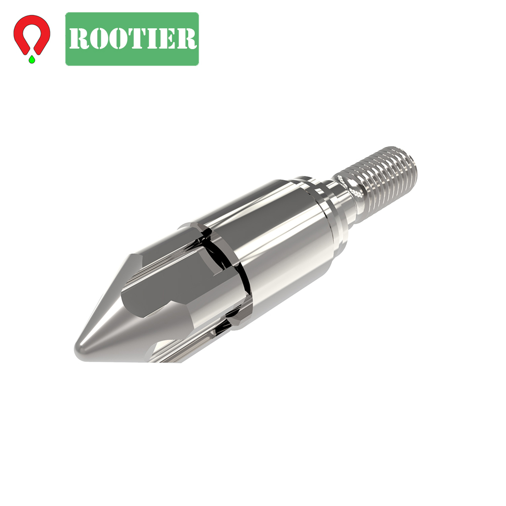 Clutch Claw Type Screw Tip Assembly - Color: Silver