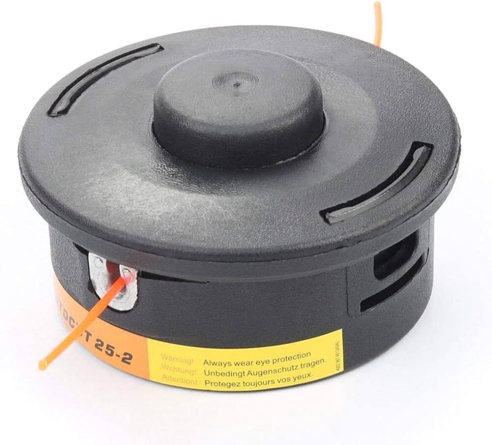 "Sl- 011 Trimmer Head Black Auto Cut 25-2 A Aca A A A Efficient Automatic Line Feeding For Hassle-free Lawn Care " - Capacity: 100 Pcs/hr