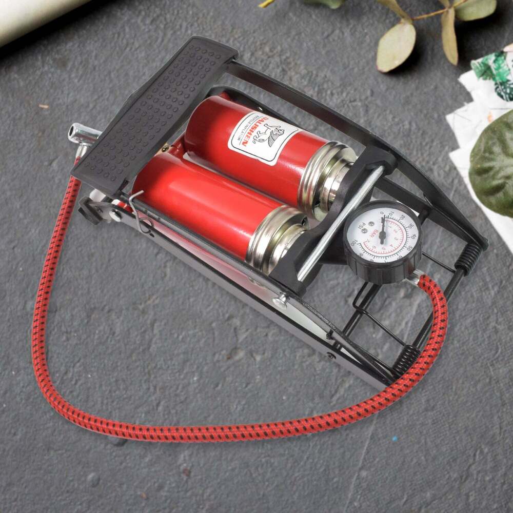 Dual-Cylinder Foot Pumps