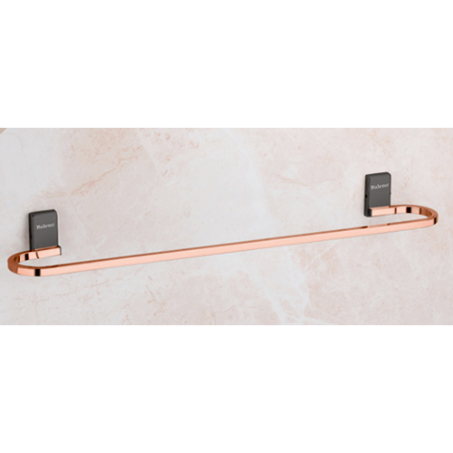 Charm Rose Gold And Black 24 inch Towel Rod