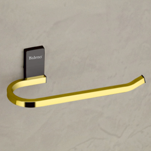 Charm Gold  And Black Napkin Ring