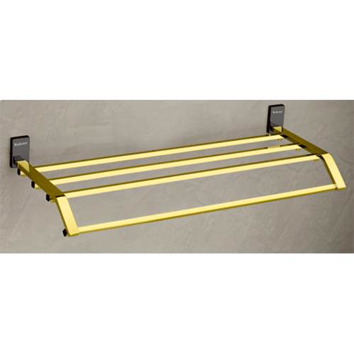 Charm Gold  And Black 24inch Towel Rack