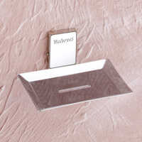 Chrome Plated Soap Dish - Color: As Per Requirement