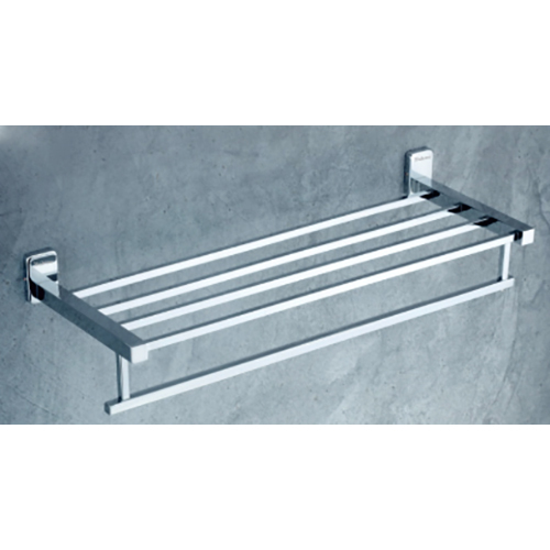 Chrome Plated Copper 24inch Towel Rack