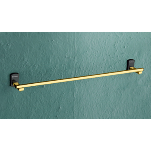 Butterfly Gold And Black 24Inch Towel Rod - Color: As Per Requirement