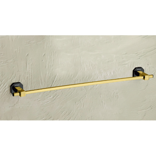 Setik Gold And Black 24inch Towel Rod