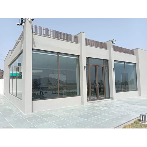 Upvc Windows - Brown, Standard Size | Home And Kitchen Application, Durable Upvc Material