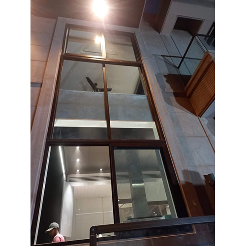 Upvc Windows - Brown, Standard Size | Home And Kitchen Application, Durable Upvc Material
