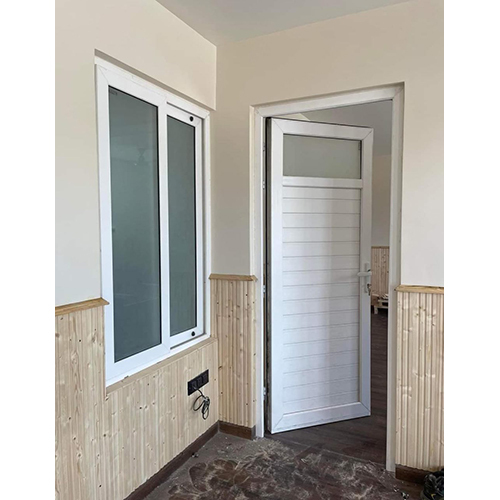 Upvc Windows - Brown, Standard Size | Home And Kitchen Application, Durable Upvc Material