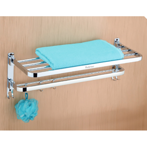 24Inch Double Decker Towel Rack - Color: As Per Requirement