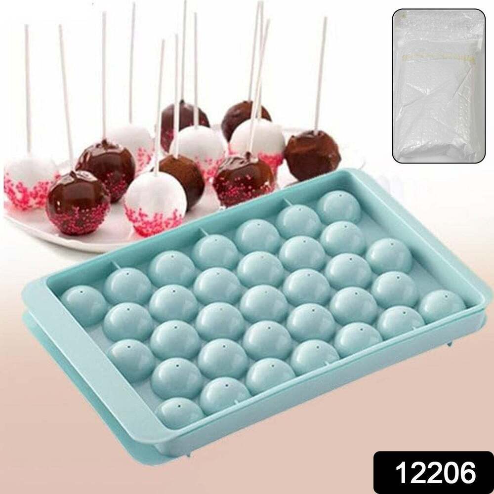 Plastic Round Reusable Ice Cube Ice Ball Molds