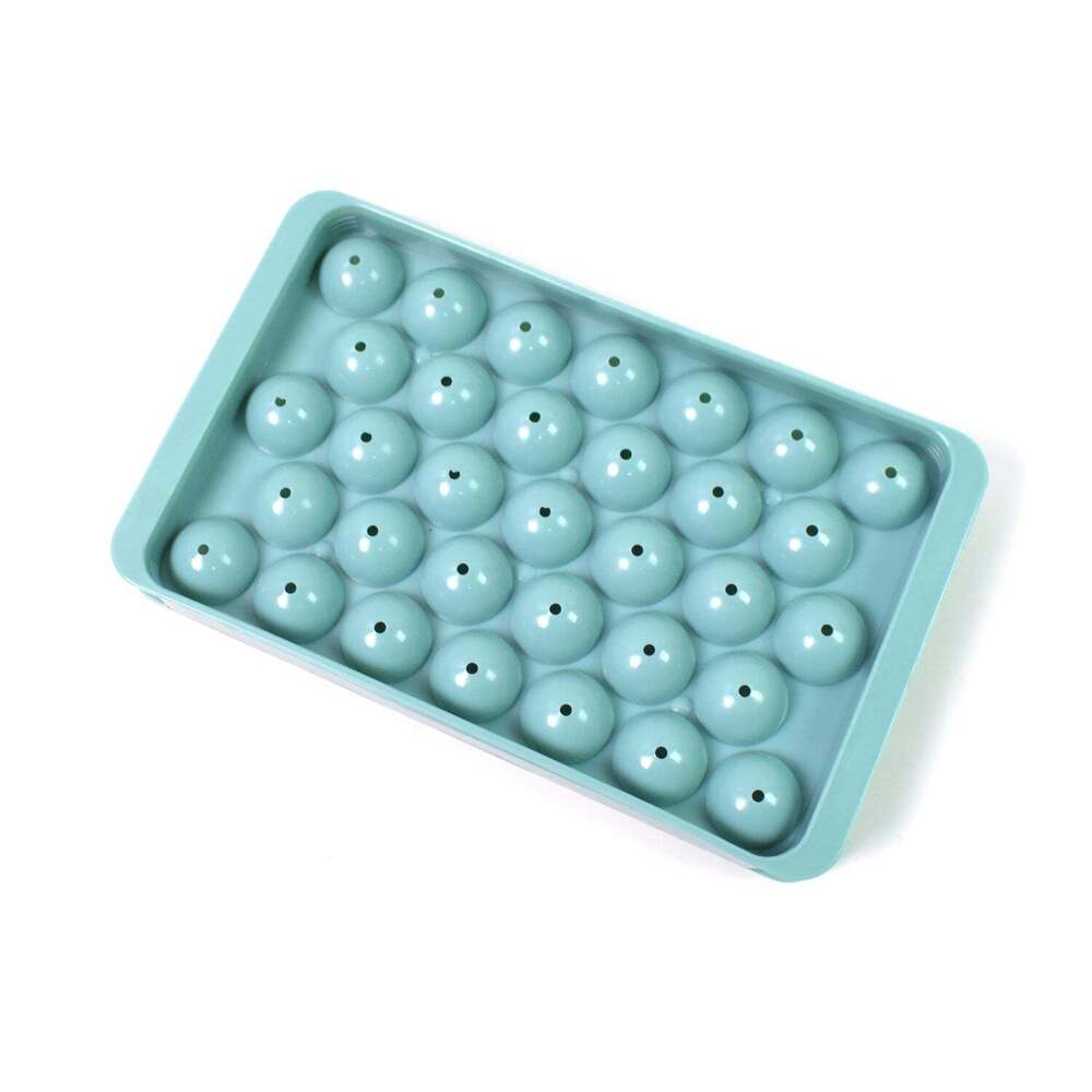 Plastic Round Reusable Ice Cube Ice Ball Molds