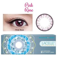 Bausch & Lomb Lacelle Diamond Pink Color Daily Contact Lens (10 Lens/Box)