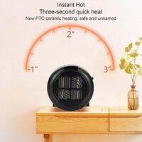 Room Heaters for Home, Office, Camper LED Screen Portable Wall Heater
