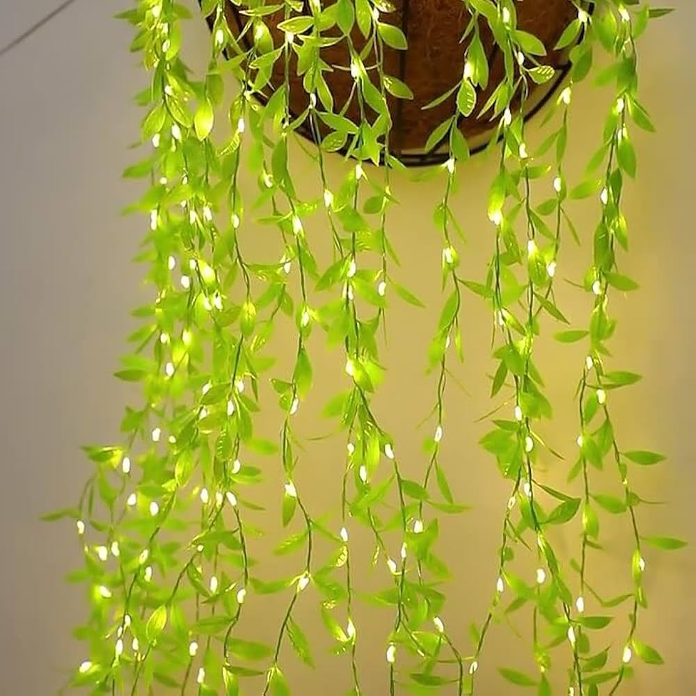 Leaf Curtain Light - Color: Warm White Colour