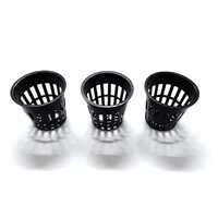 Hydroponic Net Pot - High-quality Plastic, 3 Inch & 5 Inch Sizes, Assorted Colors | Ideal For Cats And Dogs, Efficient Soil-less Plant Growth