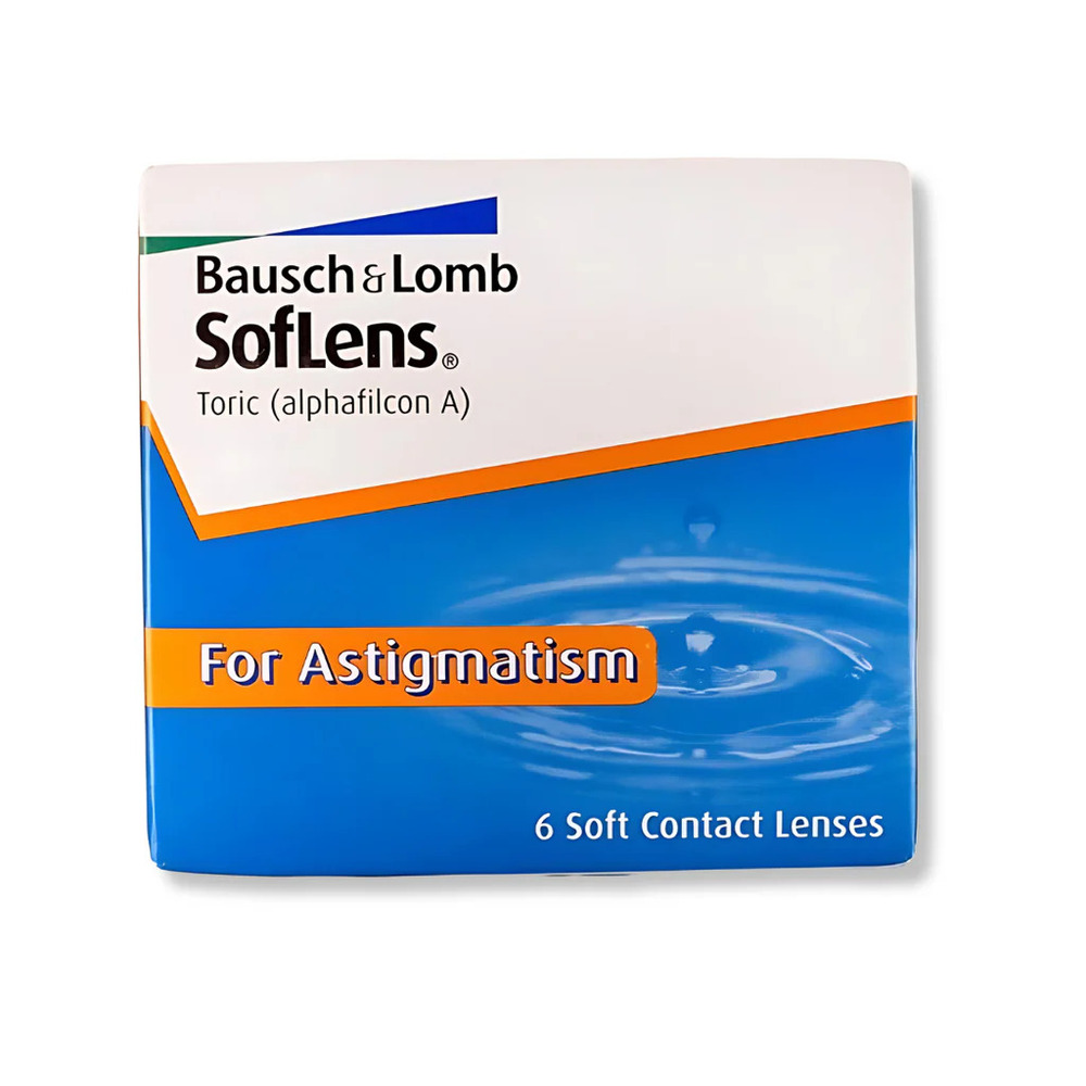 Bausch & Lomb Soflens Toric for Astigmatism Monthly Contact Lens (6 Lens/Box)