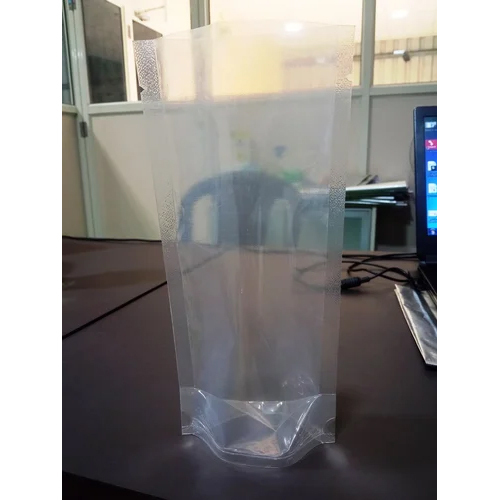 Plain Transparent Stand Up Pouches
