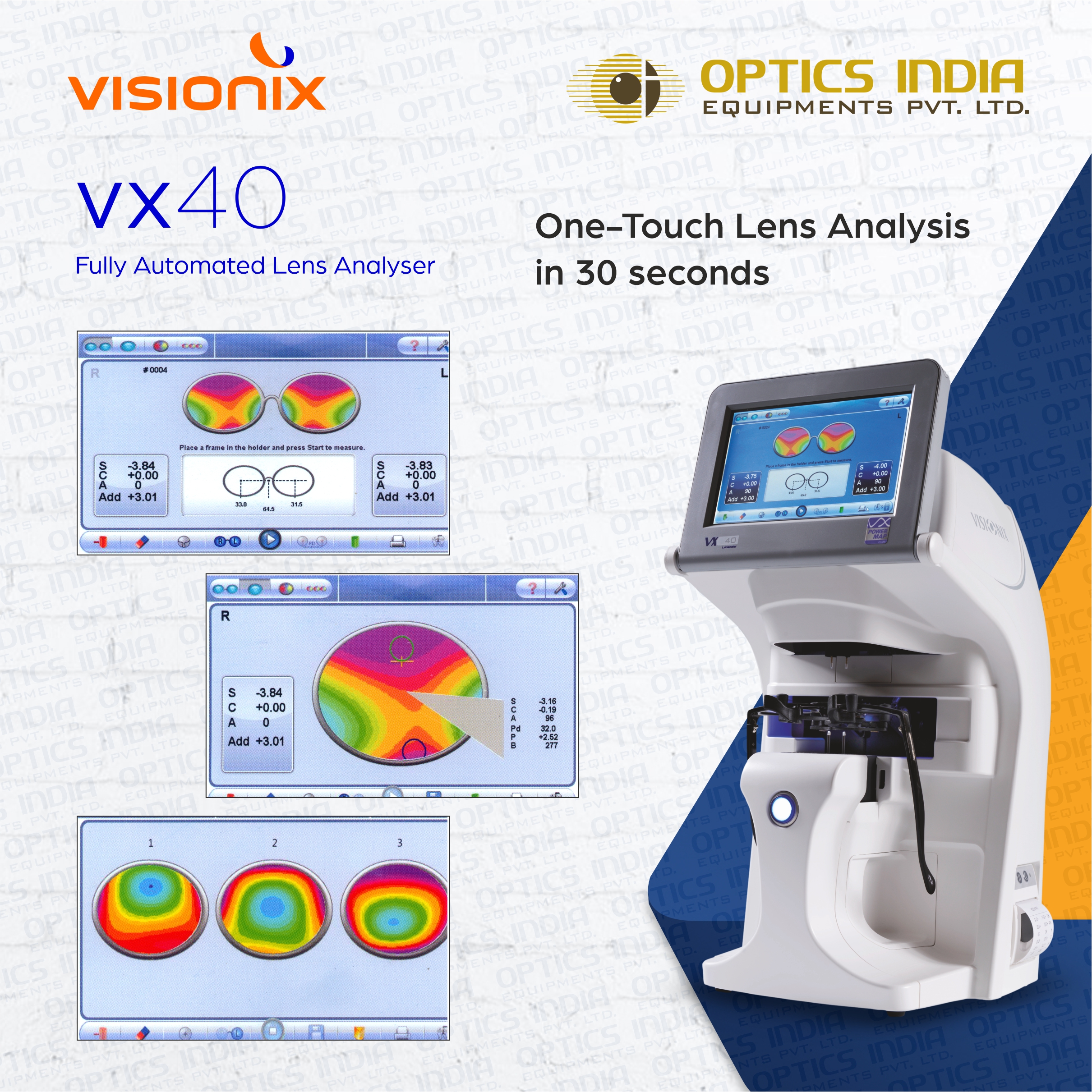 VISIONIX Automatic Lensanalyser VX 40