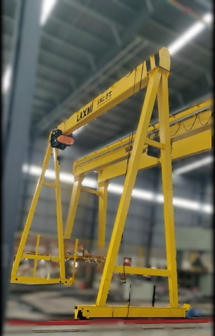Portable Gantry Crane With Wire Rope Hoist - Application: