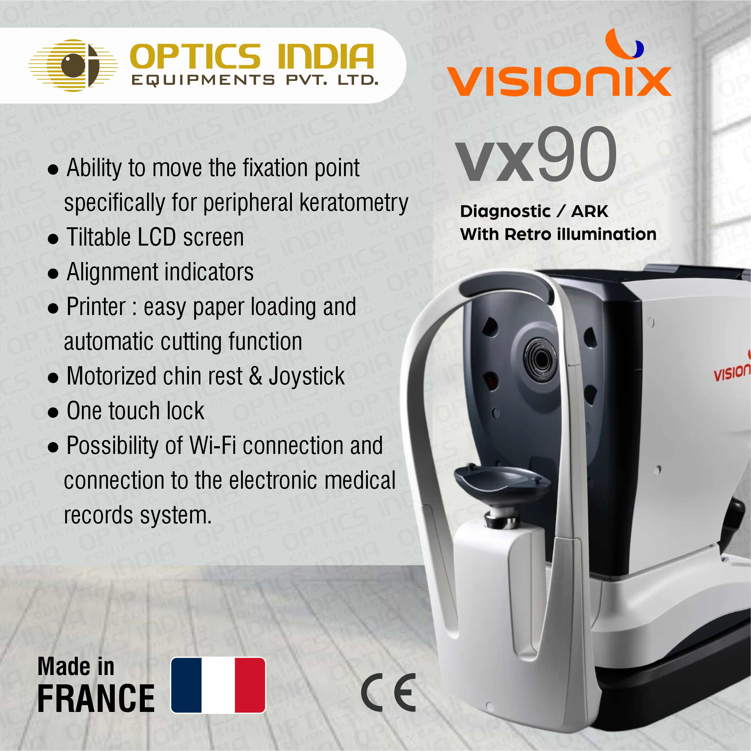 Visionix Ark Vx90 - Accuracy: 0.25 %