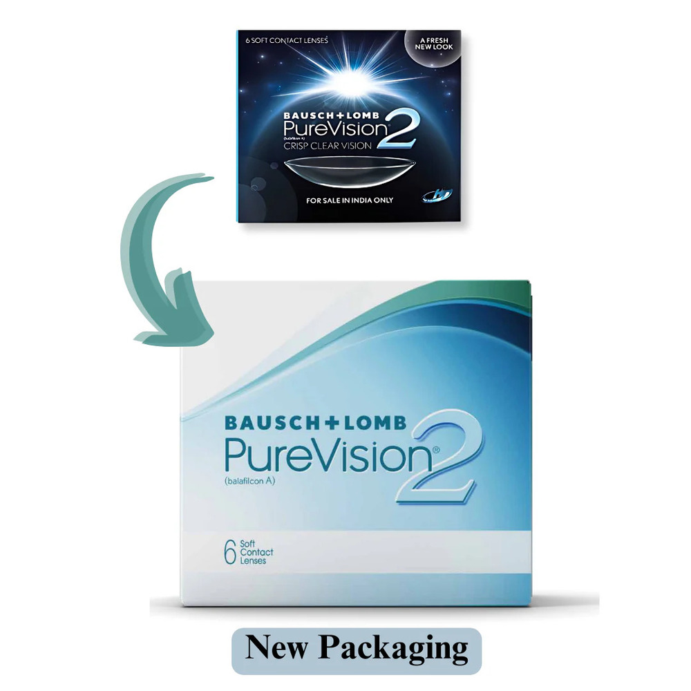 Bausch & Lomb PureVision 2 HD Monthly Contact Lens (6 Lens/Box)