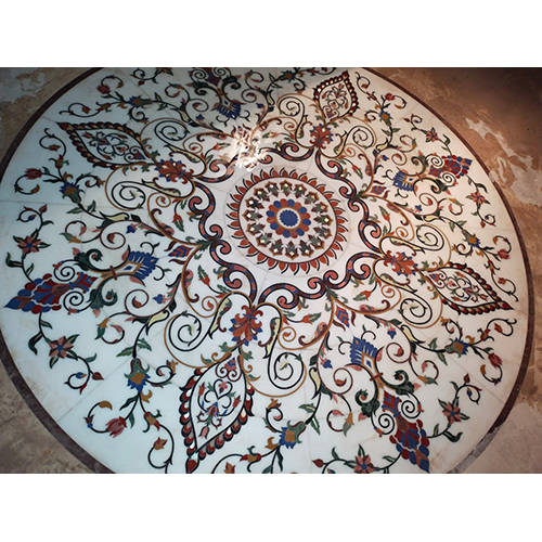 Marble Inlay Flooring Tiles