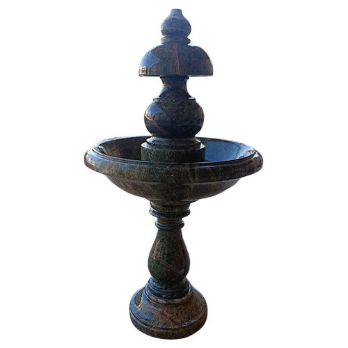 Marble Water Fountain - High-Quality Stone, Customizable Color Options | Modern Attractive Design, Electric Powered, Stainless Steel Nozzle for Serene Outdoor Spaces