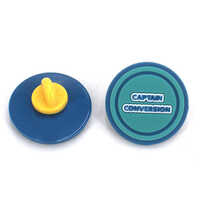 Soft Pvc Rubber Pin Badge - Color: Different Available