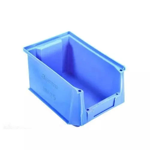 230 X 150 X 127 Mm Blue Storage Bin - Hardness: Rigid