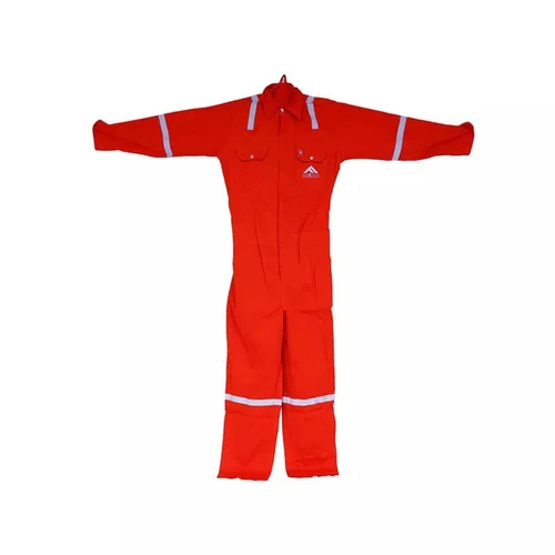 Fulcrum Zuper Orange Flame Resistance Coverall Safety Workwear - Gender: Unisex