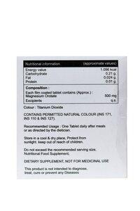 500mg Magnesium Orotate Tablets
