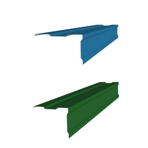 Gable End Cover - Color: Blue Green