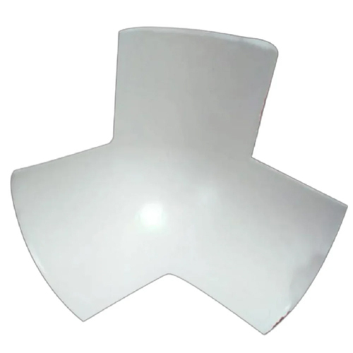 Aluminium 3d Corner Guards - High-quality Alloy, 2100 X 900 Mm, Sleek White Color | Polished Surface Treatment, Warranty Included