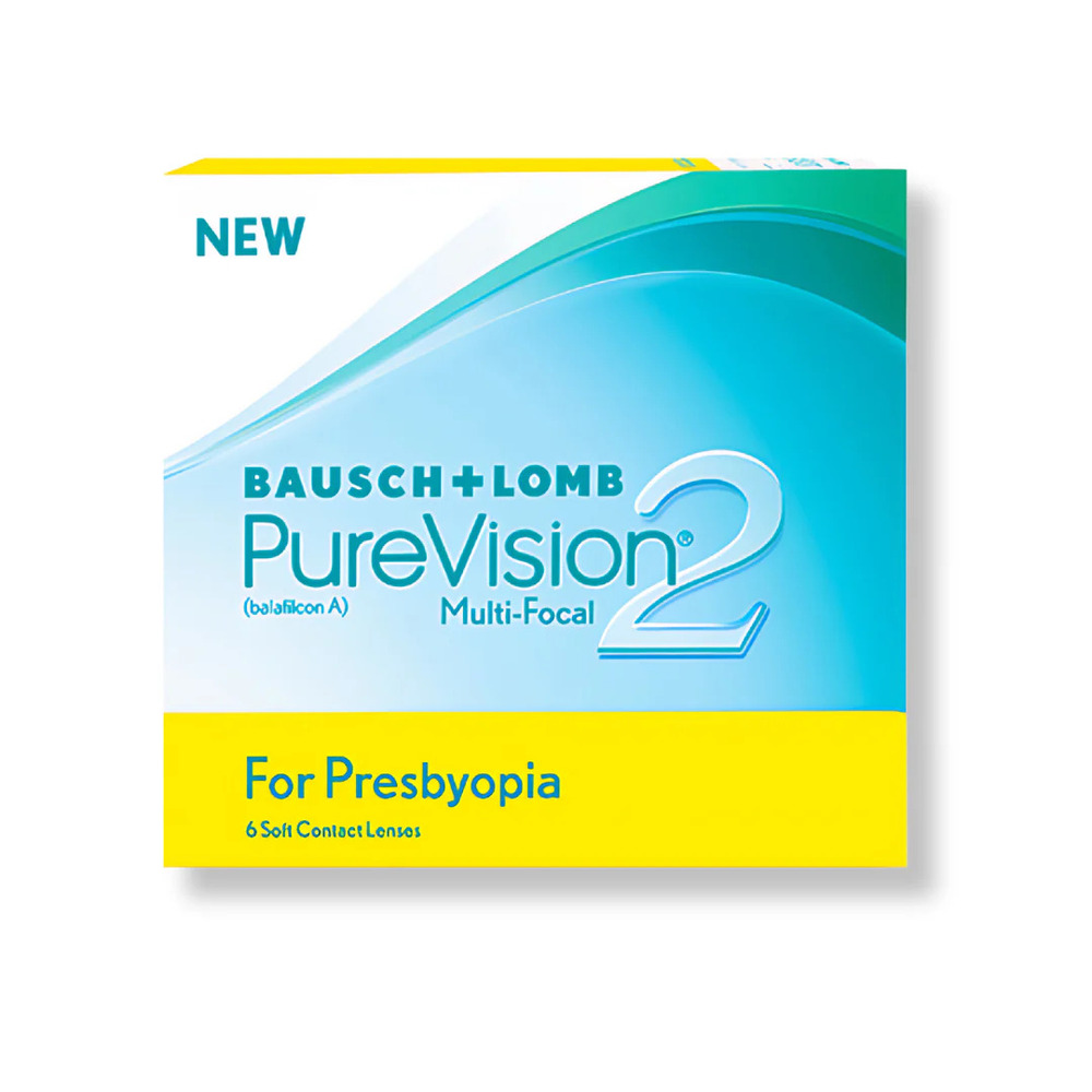 Bausch & Lomb PureVision 2 Multifocal Monthly Contact Lens (6 Lens/Box)