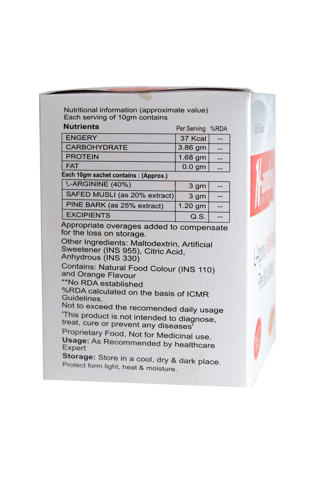 N-andro L Arginine Safed Musli And Pine Bark Sachets - Dosage Form: Powder