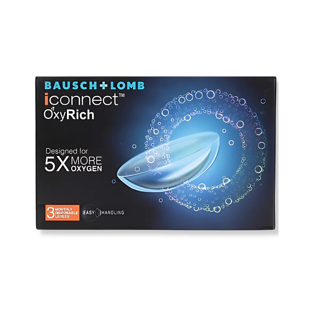 Bausch & Lomb I Connect OxyRich Monthly Contact Lens (3 Lens/Box)