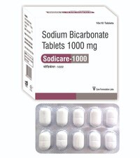 Sodium Bicarbonate Ip 1000 Mg - Drug Type: General Medicines