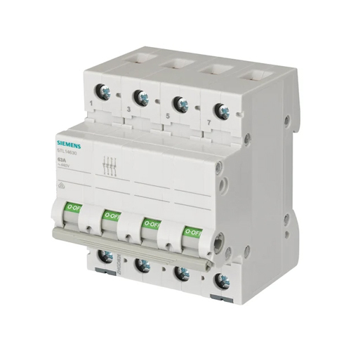 Siemens 32Amp 4 Pole MCB