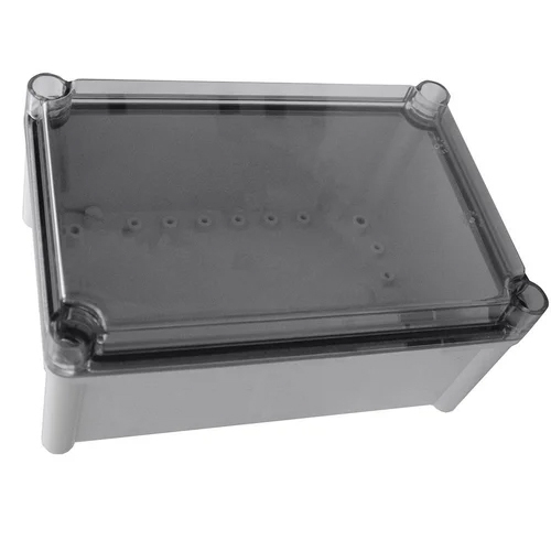 White Abs Enclosures Box - Color: Grey