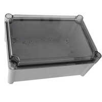 White Abs Enclosures Box - Abs Material, Custom Dimensions, Grey Color, Ip65 Protection Level, Available Thickness | Versatile Storage Solution For Electronics