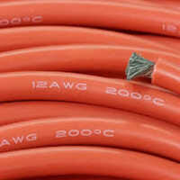 Red Silicone Cable - Application: Industrial