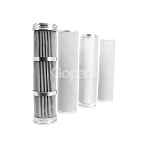 Metallic Sintered Cartridge Filters - Color: Silver